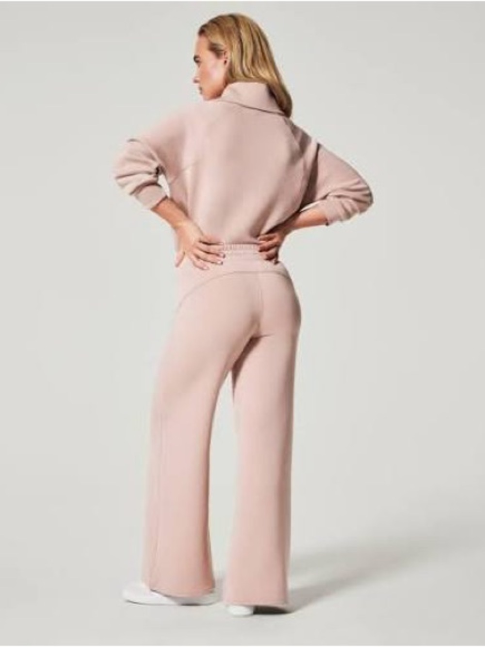 SPANX Wide-Leg Lounge Pants in Lunar - Picture 3 of 8